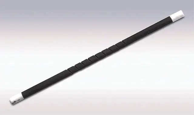 Silicon carbide heating elements - Spiral Grooved Element
